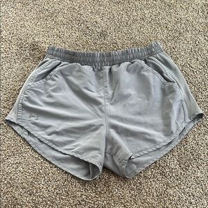 Under Armour Gray Athletic Shorts Lightweight Performance